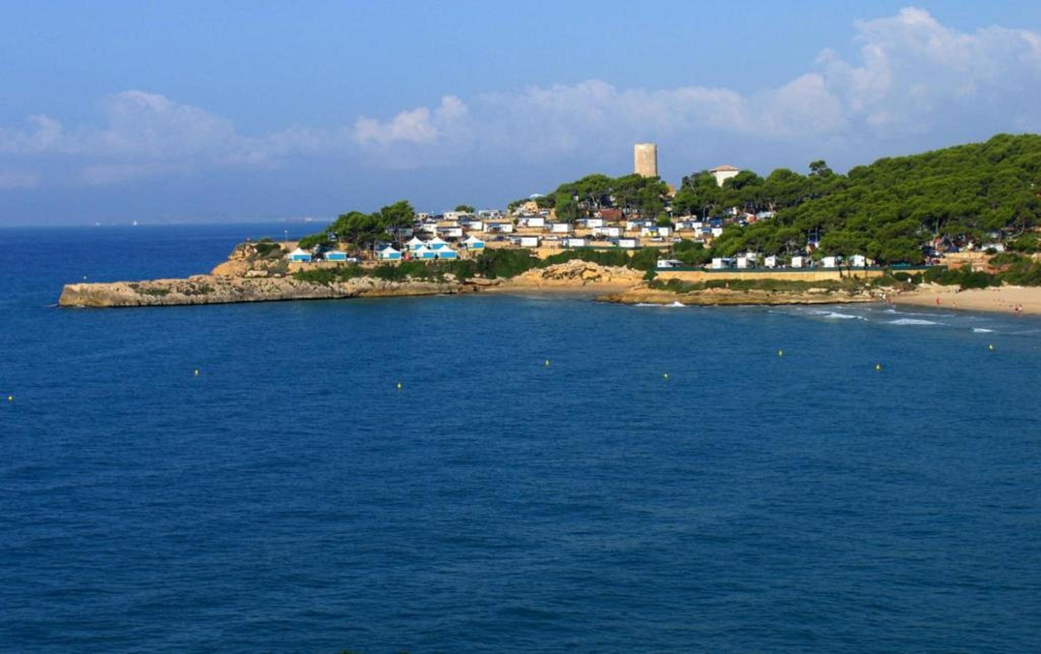 Camping Estival Torre De La Mora Tamarit Exteriör bild