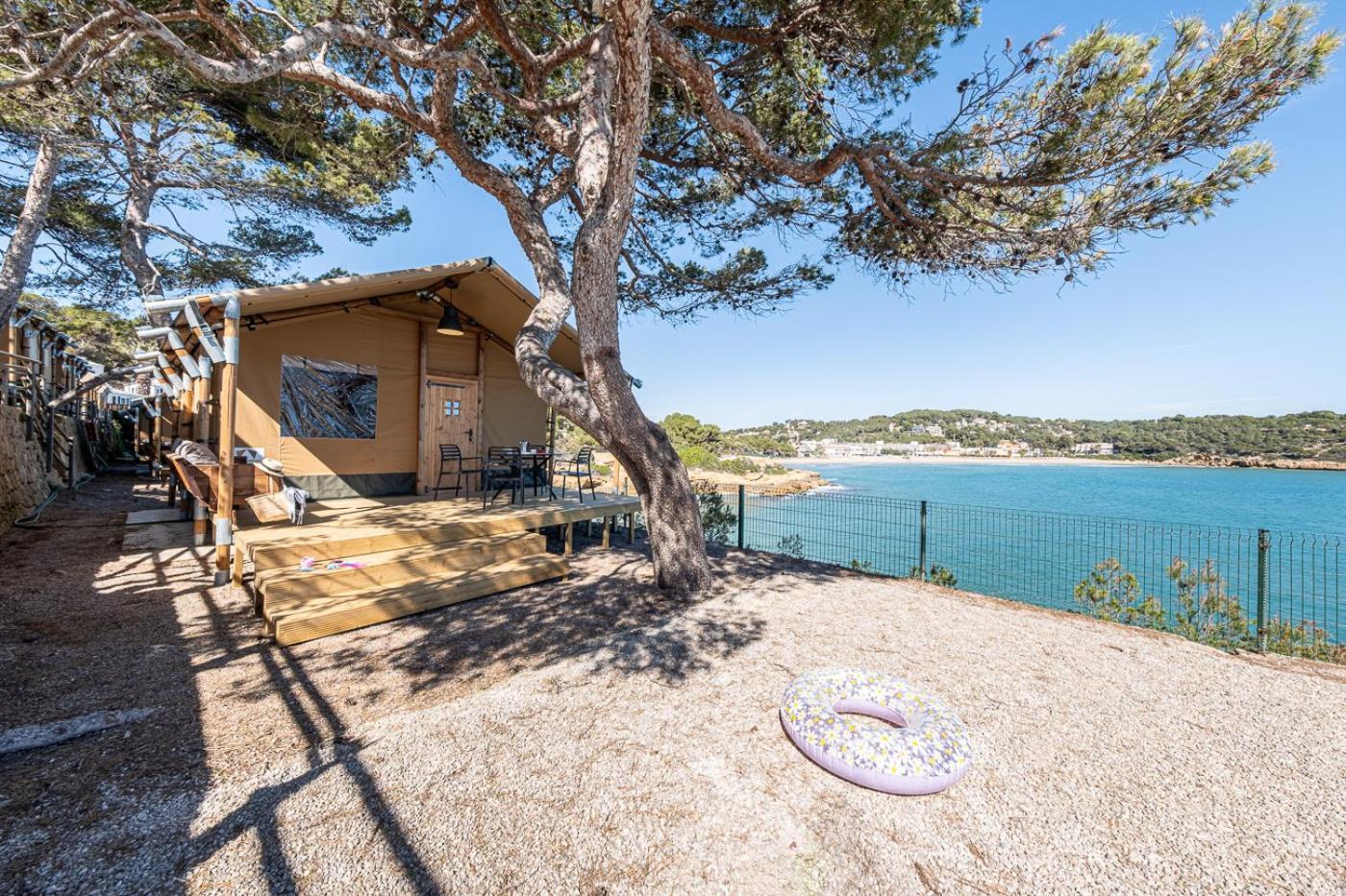 Camping Estival Torre De La Mora Tamarit Exteriör bild
