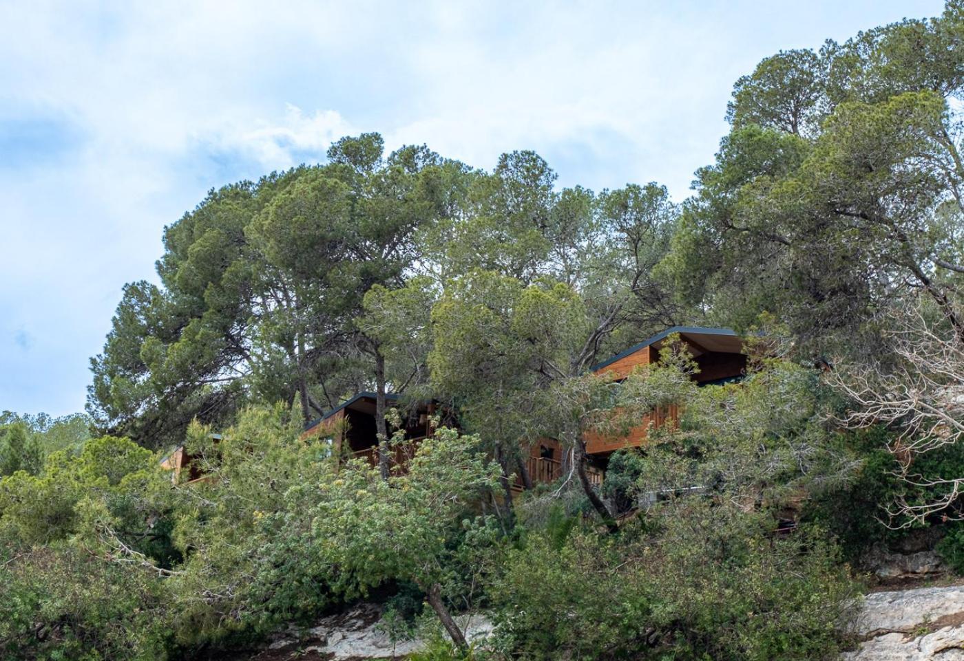 Camping Estival Torre De La Mora Tamarit Exteriör bild