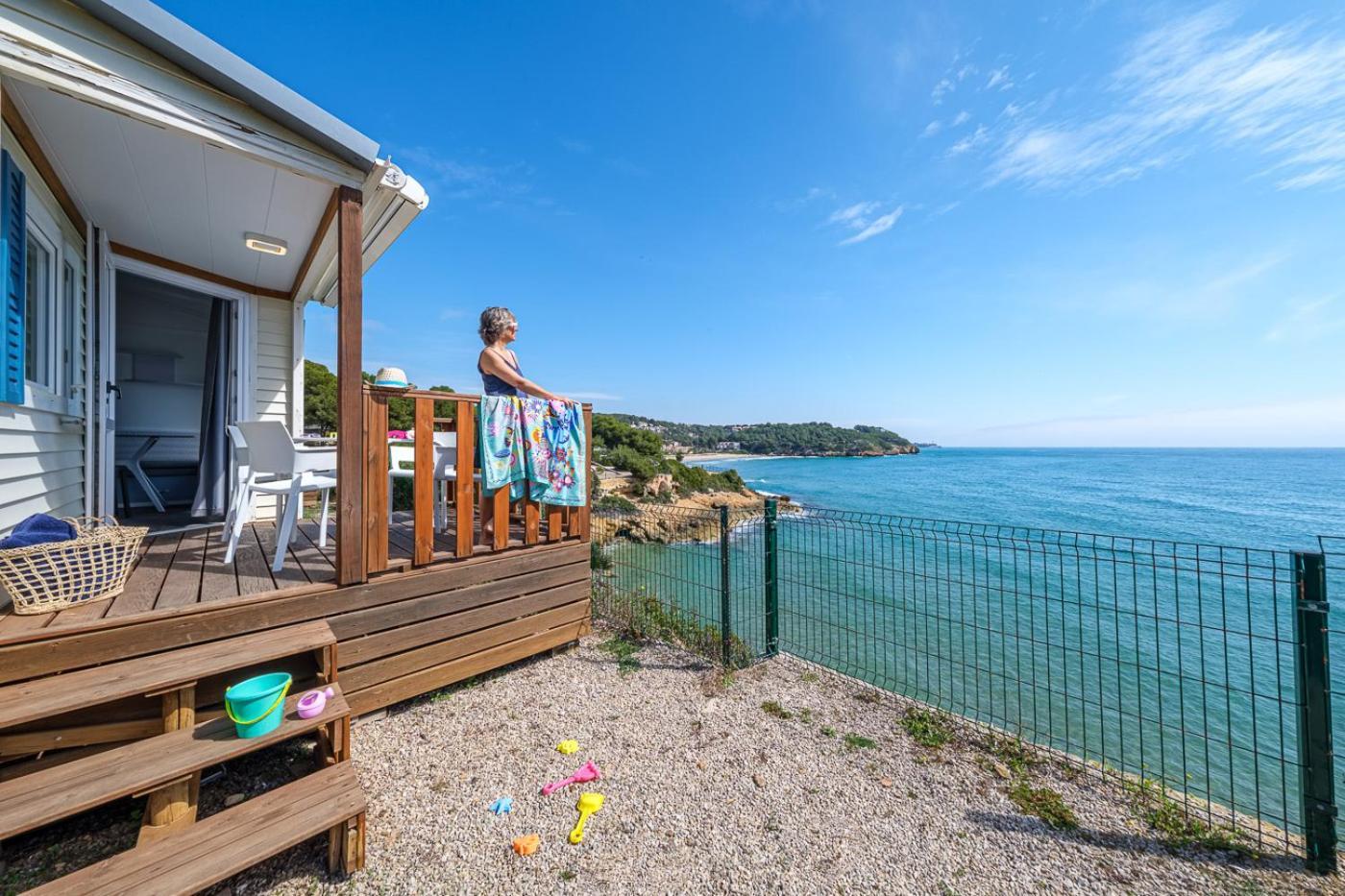 Camping Estival Torre De La Mora Tamarit Exteriör bild